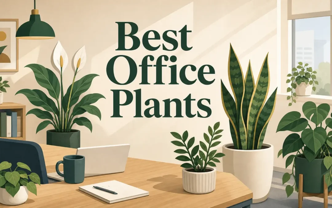 Best Office Plants: 15 Low-Maintenance Picks for Workspaces