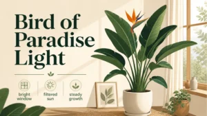 Bird of Paradise Light Requirements: Bright Light, Direct Sun, and Grow Lights