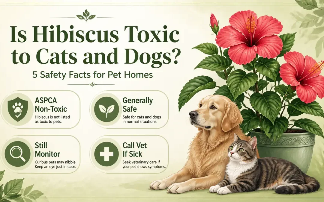hibiscus pet safety status cats dogs ASPCA non toxic guide