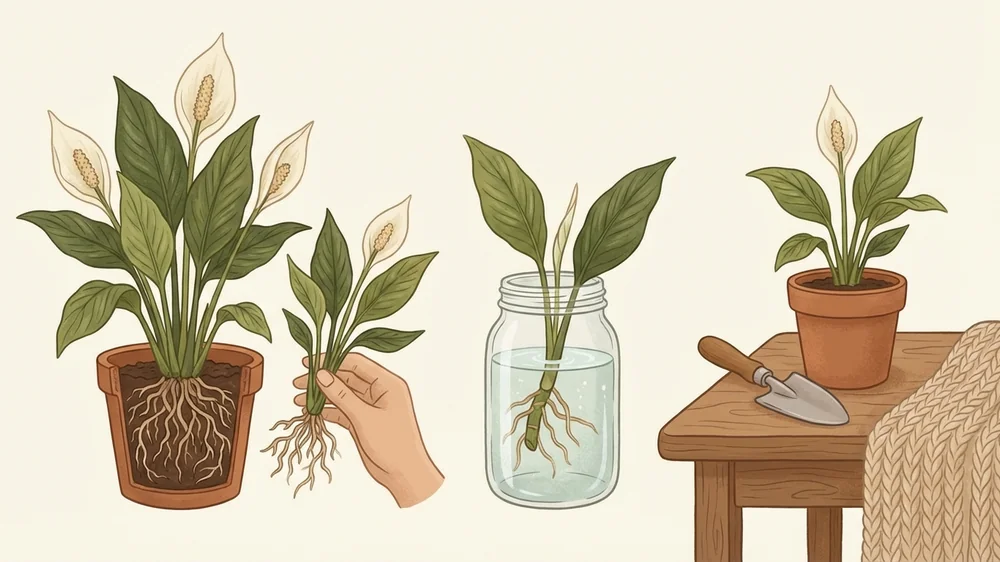 How to Propagate Peace Lily