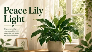Peace Lily Light Requirements: Where to Put It for Leaves, Blooms, and No Scorch