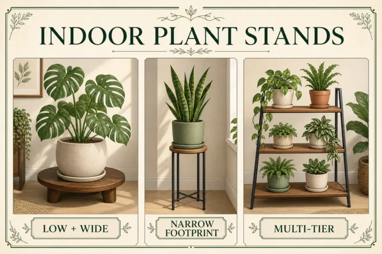 Best Plant Stands for Indoor Plants: How to Choose a Stable Fit
