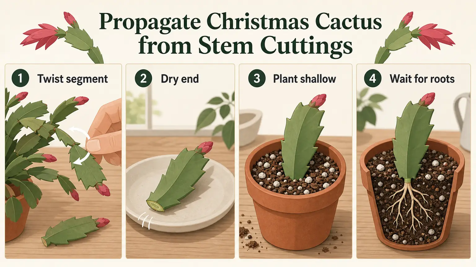 How To Propagate Christmas Cactus From Cuttings Propagate Christmas Cactus Stem Cuttings.webp