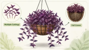 Purple Heart Plant Hanging Basket: 7 Tips for Fuller Trailing Stems