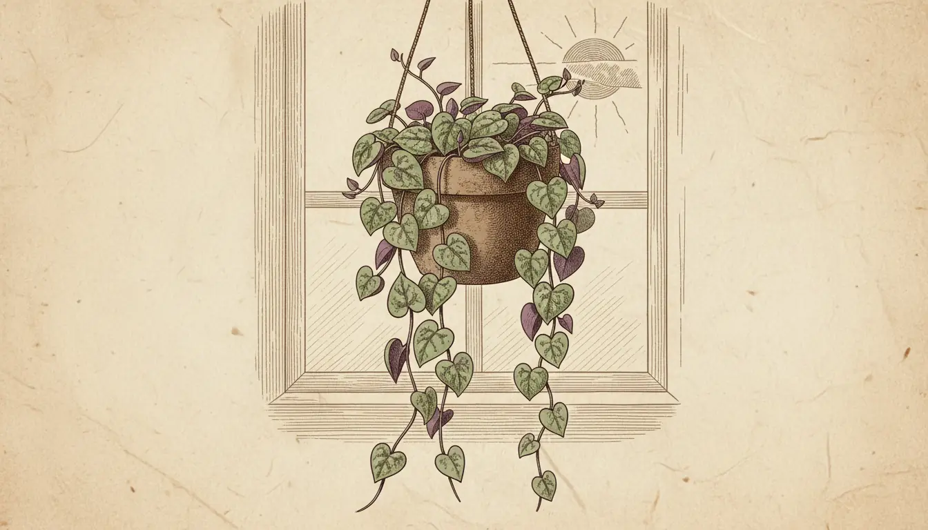 string of hearts light requirements in bright indirect window placement