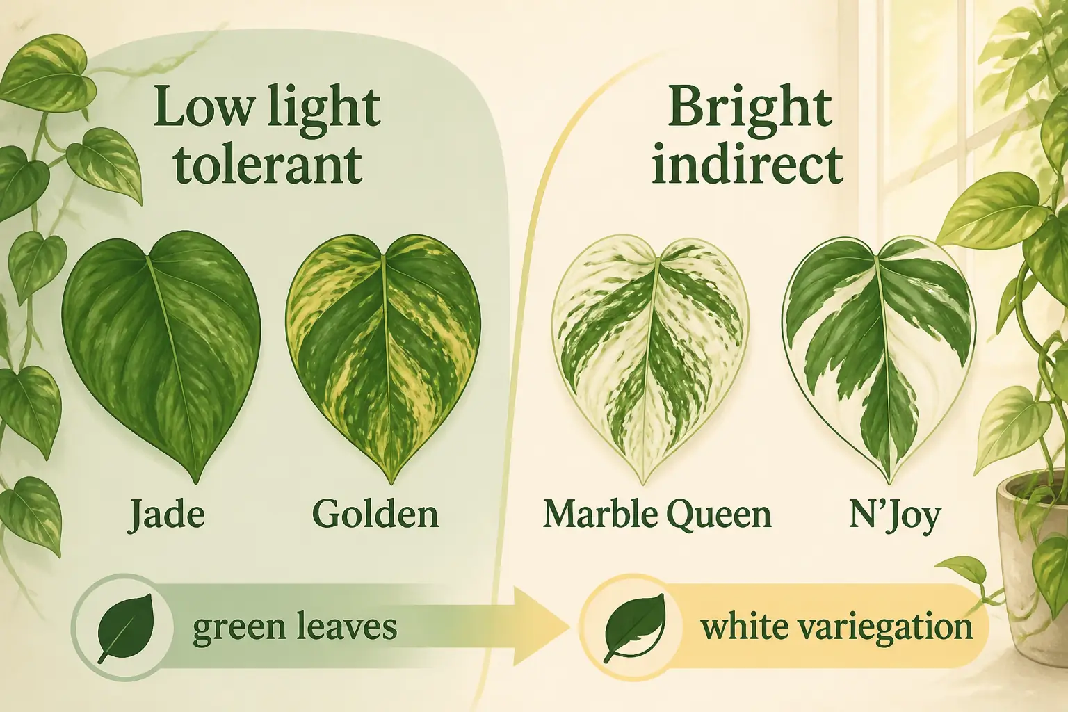 Pothos Light Requirements: Where to Put It for Bigger, Fuller Growth