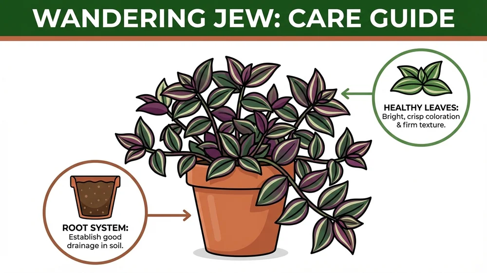 Wandering Jew care guide